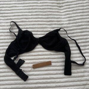 Skims Black Unlined Demi Bra